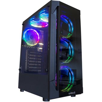 Caja Atx - Chasis Gamer Atx Vidrio Templado