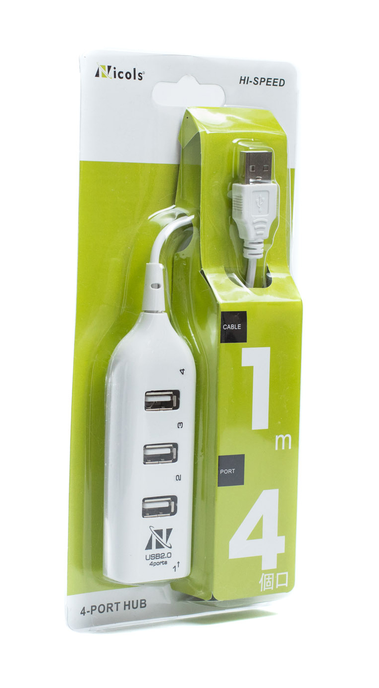 Hub Usb 4 Puertos Extension Multiplicador Usb 2.0 – Compuservices