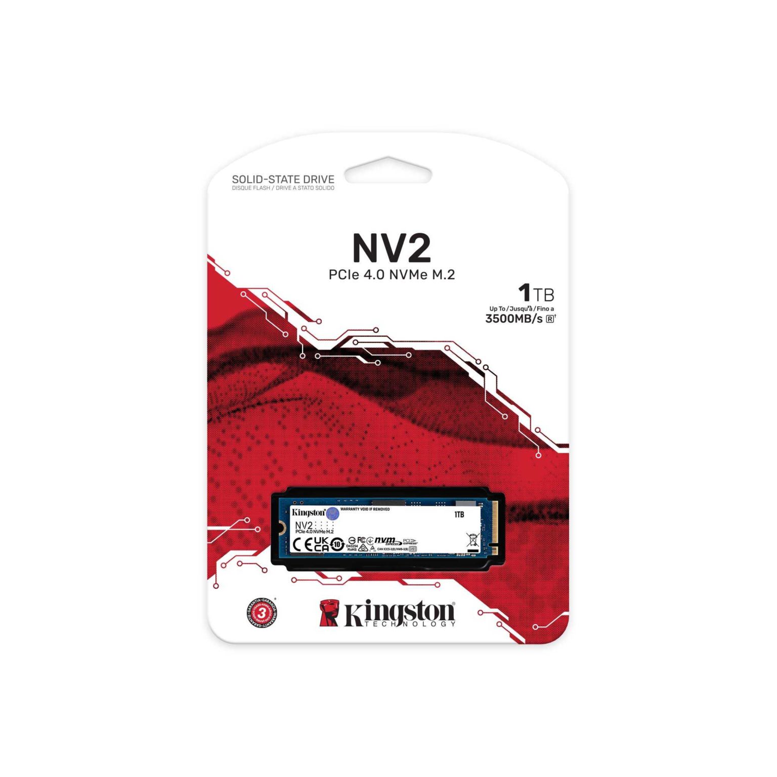 M2 nvm 1 tera nv2 kingston madboxpc